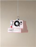 Glass Hanging Camera Decoration