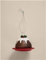 Christmas Pudding Hanging Decoration
