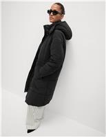 Thermowarmth Hooded Longline Puffer Coat