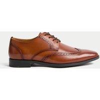 M&S Leather Brogues Tan