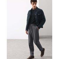 Autograph Wool Blend Performance Trousers Granite