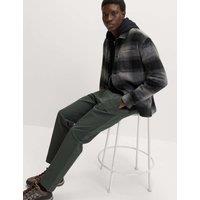 M&S Regular Fit Thermal Technical Chinos Dark Pewter