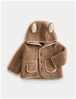 Borg Bunny Ears Jacket (7lbs-12 Mths)