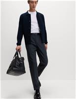 Tailored Fit Warm Handle Puppytooth Trousers