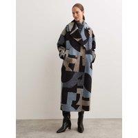 Wool Rich Relaxed Longline Cocoon Coat