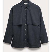 Wool Rich Collared Shirt