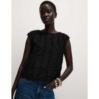 Jacquard Shell Top