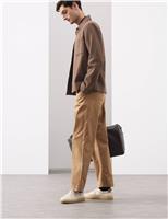 Straight Fit Italian Twill Trousers
