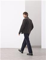 Straight Fit Italian Twill Trousers