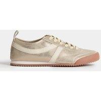 M&S Kids' Slim Sole Trainers (3 Large - 7 Large) Gold