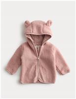 Borg Ears Hooded Jacket (1-36 Mths)