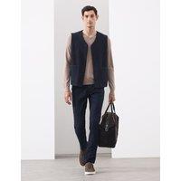 Autograph Slim Fit Performance Twill 5 Pocket Trousers Dark Navy