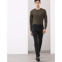 Autograph Slim Fit Performance Twill 5 Pocket Trousers Black