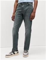 Straight Fit Rigid Denim Jeans