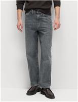 Loose Fit Rigid Denim Jeans