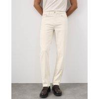 Autograph Straight Fit Italian Soft Touch Jeans Ecru