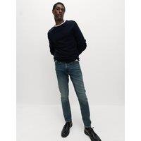 M&S Slim Fit Comfort Stretch Jeans Blue Tint