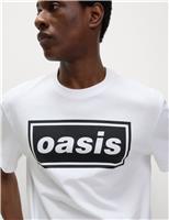 M&S Pure Cotton Oasis T-Shirt Navy