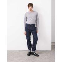 Autograph Straight Fit Pure Cotton Selvedge Jeans Indigo