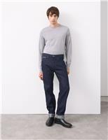 Straight Fit Japanese Rigid Selvedge Jeans