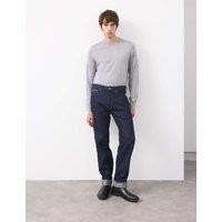 Autograph Straight Fit Pure Cotton Selvedge Jeans Indigo