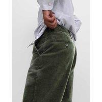 M&S Regular Fit Corduroy Stretch Chinos Dark Khaki
