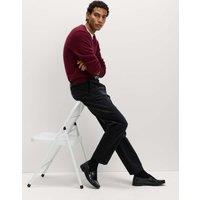 M&S Regular Fit Corduroy Stretch Chinos Black