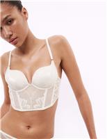 Lindy Lace Wired Sweetheart Balcony Bra A-E