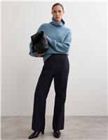 Pure Merino Wool Roll Neck Jumper