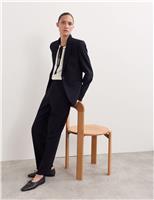 Pure Wool Crepe Blazer