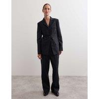 British Wool Rich Straight Leg Trousers