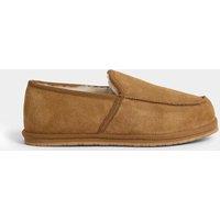 Autograph Suede Moccasin Slippers with Freshfeet Tan