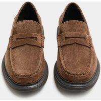 M&S Suede Loafers Brown