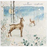 M&S Christmas Deer Gift Card No Colour