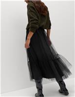 Tulle Maxi Skirt