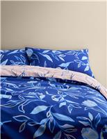 Cotton Rich Floral Reversible Bedding Set