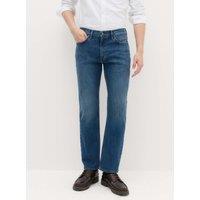 M&S Straight Fit Stretch Jeans Blue Denim
