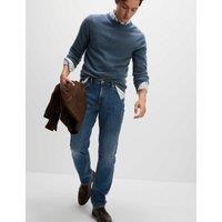 M&S Straight Fit Stretch Jeans Blue Denim