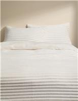 Cloud Fleece Striped Bedding Set