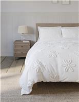 Pure Cotton Tufted Floral Bedding Set