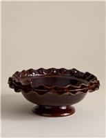 Frill Footed Ceramic Centrepiece