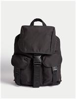 Multi Pocket Drawstring Backpack