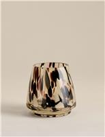 Animal Confetti Glass Tealight Holder