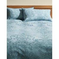 Pure Cotton Odette Damask Bedding Set