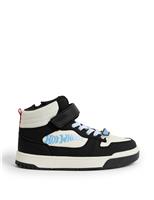 Kids Hot Wheels High Top Trainers (4 Small - 2 Large)