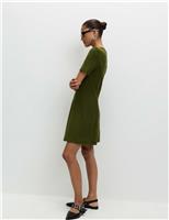 Cotton Rich Jersey Mini Skater Dress