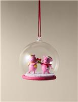 Percy Pig Cloche Hanging Decoration