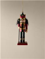 Embellished Hanging Nutcracker Decoration