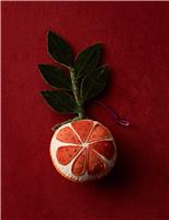 Felt Hanging Orange Decoration