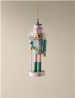Pastel Hanging Nutcracker Decoration